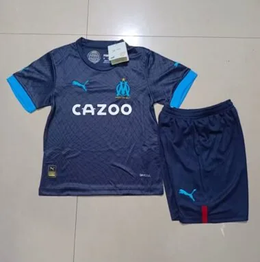 22-23 Marseille away kids kit