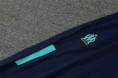 Polo Marseille color blue and green team logo