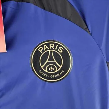 22-23 PSG Jordan blueblack Windbreaker