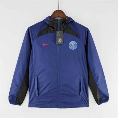 22-23 PSG blueblack Windbreaker