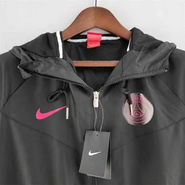 22-23 PSG black Windbreaker