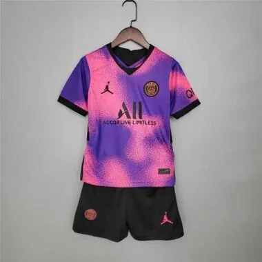 20-21 PSG four away kid kits