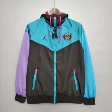 20-21 PSG blackbluepurple windbreaker