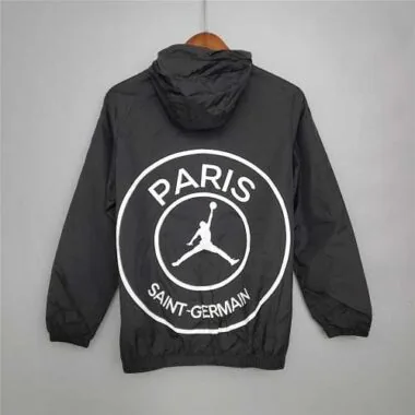 20-21 PSG Black Windbreaker