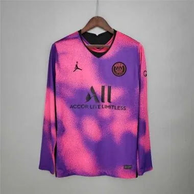 20-21 Jordan PSG fourth away purple Long Sleeve