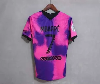 20-21 Jordan PSG fourth away purple