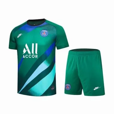 19-20 PSG Green Goalie Suit