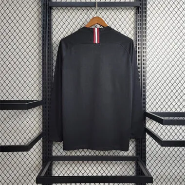 18-19 PSG Black Champions League Long sleeve