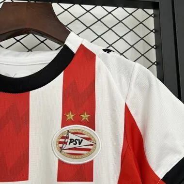 25-26 PSV Eindhoven Home Kids Kit Soccer T-Shirt