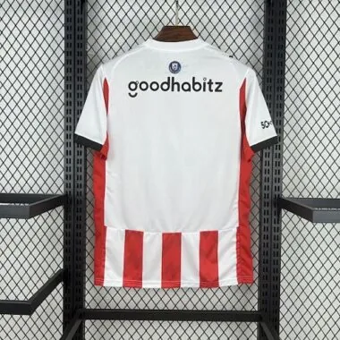 25-26 PSV Eindhoven Home Kit Soccer