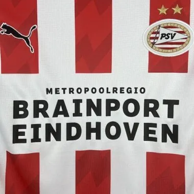 25-26 PSV Eindhoven Home Kit Soccer