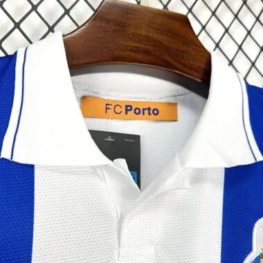09-10 Porto Home Kit Retro Soccer T-Shirt