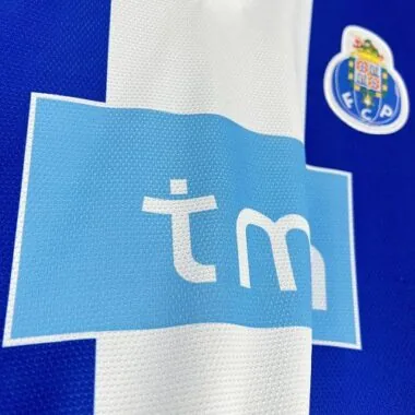 09-10 Porto Home Kit Retro Soccer T-Shirt