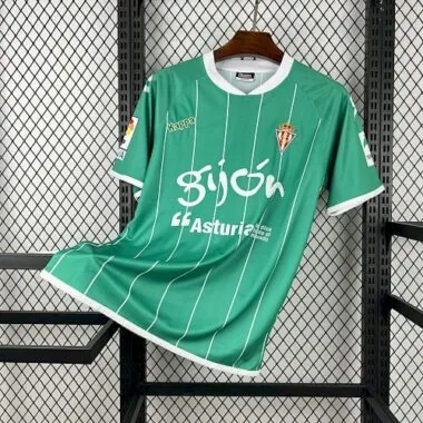 12-13 Sporting de Gijón Second Third Kit Retro Soccer T-Shirt AAAAJersey Supply Yupoo