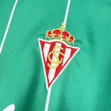 12-13 Sporting de Gijón Second Third Kit Retro Soccer T-Shirt
