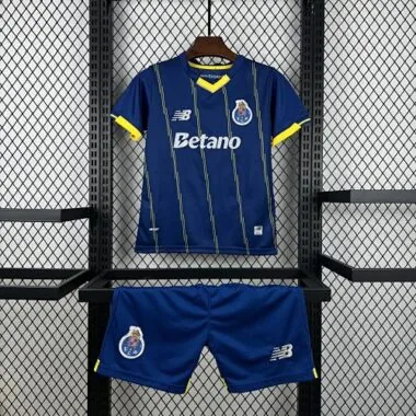 25-26 Porto Fourth Kids Kit Soccer T-Shirt AAAAJersey Supply Yupoo