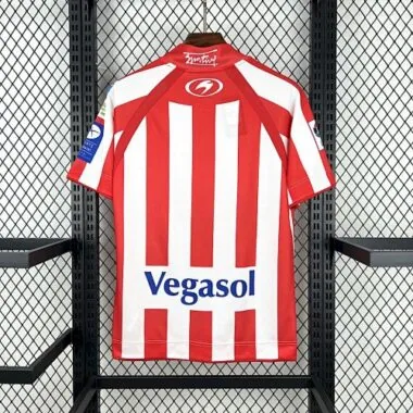 Retro 08-09 Sporting de Gijón Home Kit Soccer