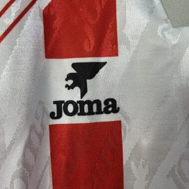 94-95 Sporting Gijon Home Retro Kit Vintage Shirt Soccer