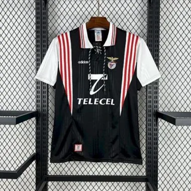 97-98 Benfica Away Retro Kit Vintage T-Shirt Soccer AAAAJersey Yupoo