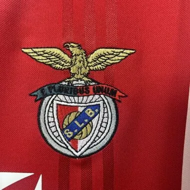 97-98 Benfica Home Retro Kit Vintage Shirt Soccer