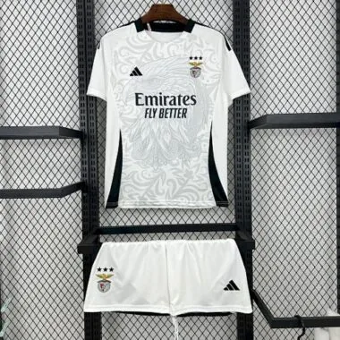 24-25 Benfica Fourth Kid Kits Soccer AAAAJersey Yupoo