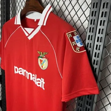 94-95 Benfica Home Retro Kit Vintage Shirt Soccer