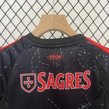 24-25 Benfica Away Kid Kits Youth Apparels Sport