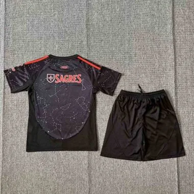 24-25 Benfica Away Kid Kits Youth Apparels Sport