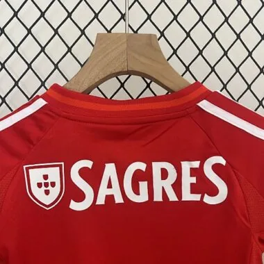 24-25 Benfica Home Kid Kits Youth Apparels