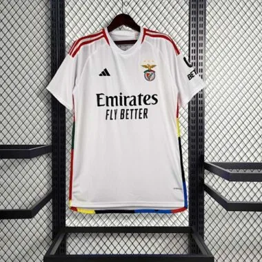 23-24 Benfica Third Kit White Shirt Football Jerseys Yupoo