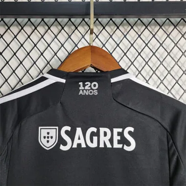 23-24 Benfica Away Kids Kit Children Suits Football Jerseys