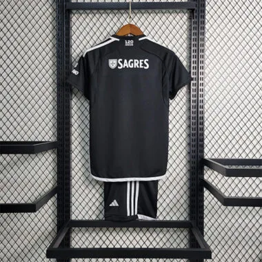 23-24 Benfica Away Kids Kit Children Suits Football Jerseys