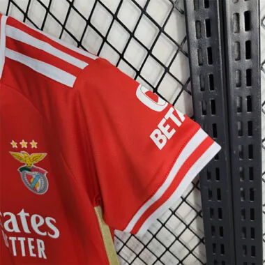 23-24 Benfica Home Kids Kits Football Jerseys