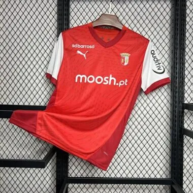 24-25 Braga Home Shirt Soccer Uniforms Soccer