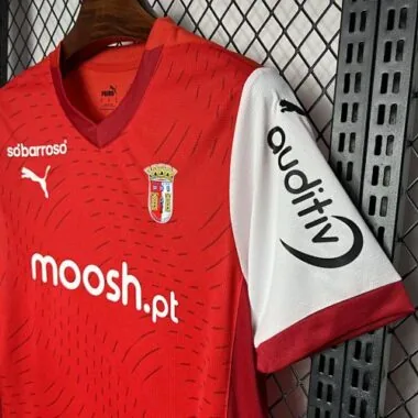 24-25 Braga Home Shirt Soccer Uniforms Soccer