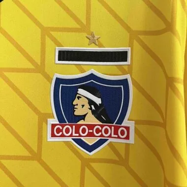 24-25 Colo Colo Goalkeeper Yellow Kit Football