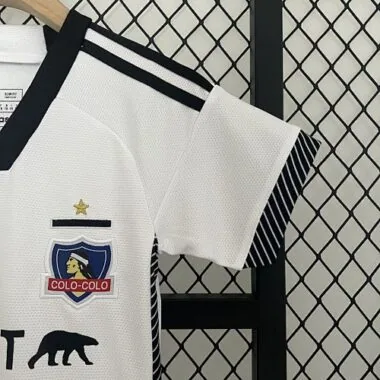 24-25 Colo Colo Home Kid Kits Children Sets Jersey