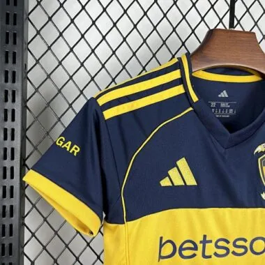 25-26 Boca Juniors Home Kids Kit Soccer T-Shirt