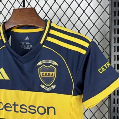 25-26 Boca Juniors Home Kids Kit Soccer T-Shirt