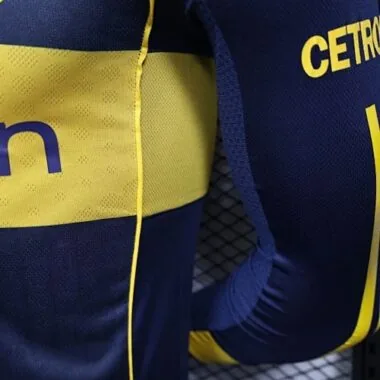 25-26 Boca Home Long Sleeves Kit Player Version Soccer