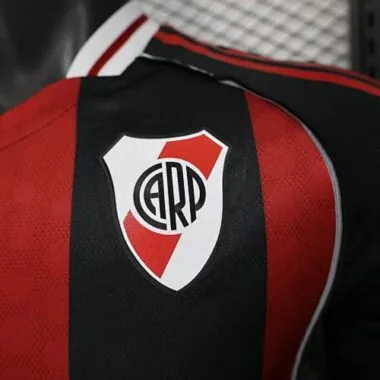 25-26 River Plate Away Kit Player Version Soccer T-Shirt