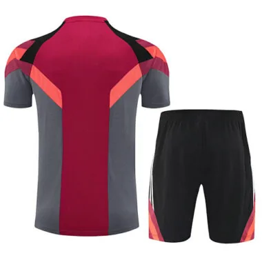 25-26 River Plate Red&amp;Grey Training Kits Football Tracksuits