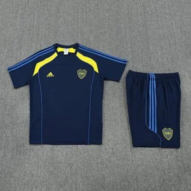 25-26 Boca Juniors Navy Training Kits Football Tracksuits
