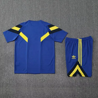 25-26 Boca Juniors Blue Training Kits Football Tracksuits