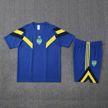 25-26 Boca Juniors Blue Training Kits Football Tracksuits