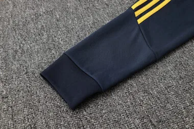 24-25 Boca Navy Football Tracksuit Long Jacket Suits