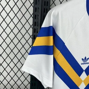90-91 Boca Away Kit Retro Soccer T-Shirt