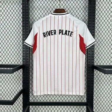 25-26 River Plate Baseball Uniform Kit Soccer T-Shirt
