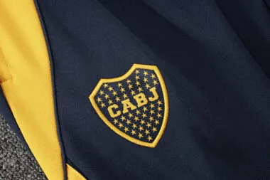 24-25 Boca Navy Football Tracksuit Long Jacket Suits