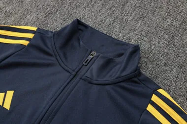 24-25 Boca Navy Football Tracksuit Long Jacket Suits